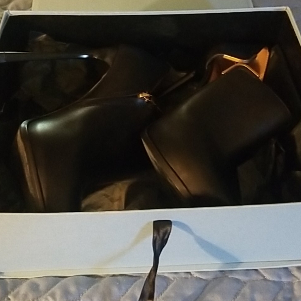 Lanvin leather ankle boots